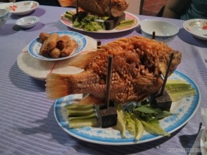 Mekong delta - homestay dinner