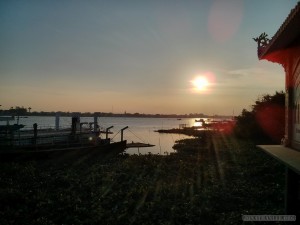 Mekong delta - sunset