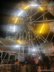 Moalboal - nightly festival ferris wheel