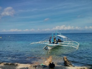 Moalboal - scuba diving boat