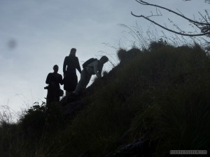 Mount Batur - afraid of heights