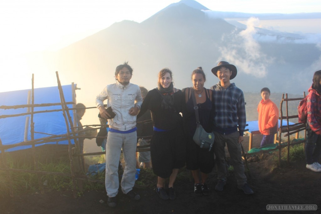 Mount Batur - group photo 2