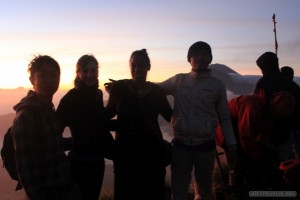 Mount Batur - sunrise group photo 2