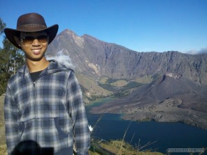 Mount Rinjani - first day portrait