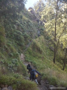 Mount Rinjani - second day climbing 1