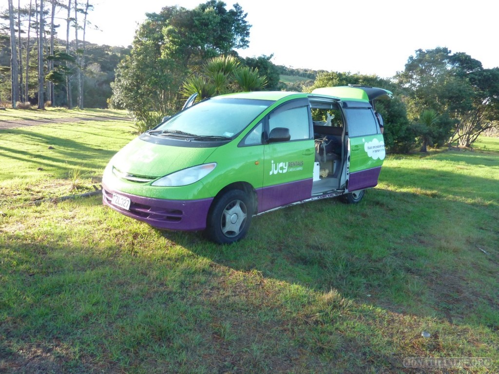 NZ Campervanning - campervan 1