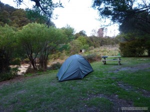 NZ South Island - Able Tasman tent