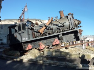 NZ South Island - Omaru steampunk train 1