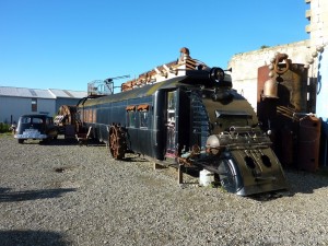 NZ South Island - Omaru steampunk train 2