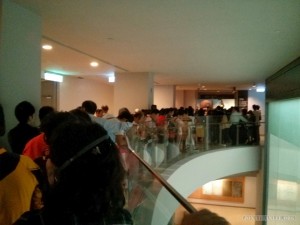 National Palace Museum - massive lines