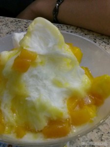 Night Market - mango shaved ice