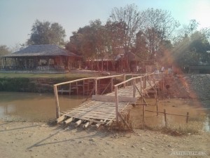 Pai - bamboo bridge