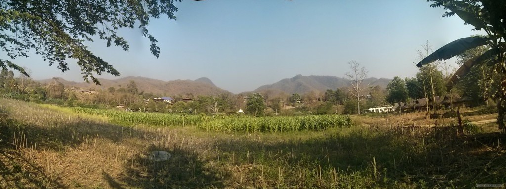 Pai - panorama view from hut