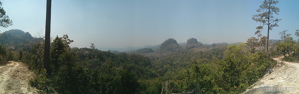 Pang Mapha to Mae Hong Son - panorama view 1