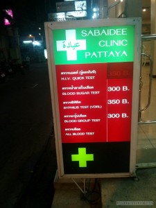 Pattaya - blood test