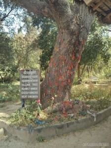 Phnom Penh - Choeung Ek killing tree