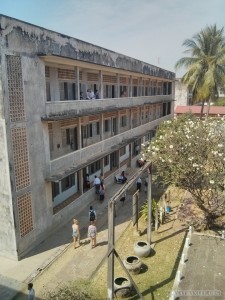Phnom Penh - Toul Sleng school view 1