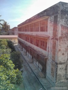 Phnom Penh - Toul Sleng school view 2