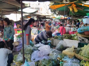 Phnom Penh - local market