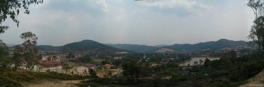 Phonsavan - panorama city view