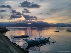 Puerto Princesa - Baywalk park sunset 1