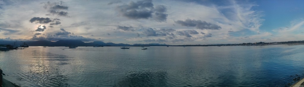 Puerto Princesa - panorama Baywalk park