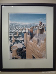 Queenstown - Puzzling World painting 1