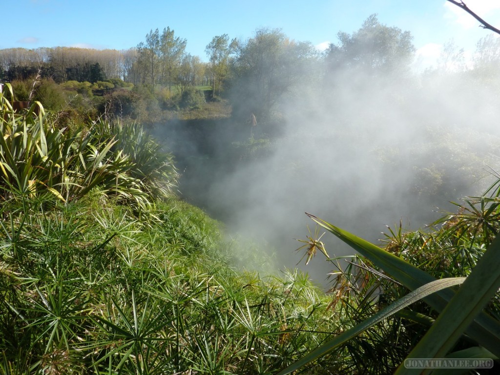 Rotorua - thermal vent