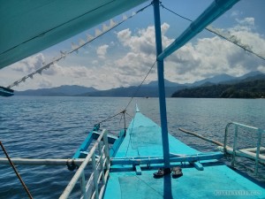 Sabang - boat to underground river 1