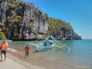 Sabang - disembarking boat