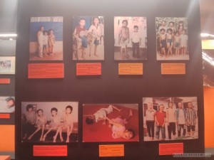 Saigon - War Remnants Museum agent orange victims 2
