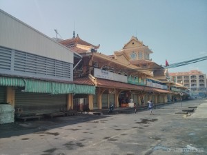 Saigon during Tet - Binh Tay market closed