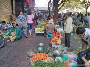 Saigon - local market