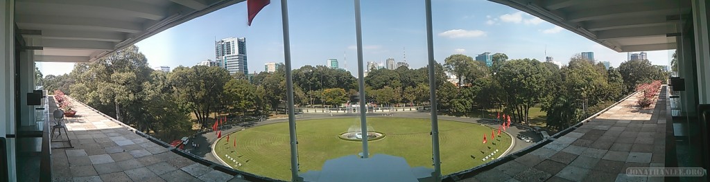 Saigon - panorama reunification Palace