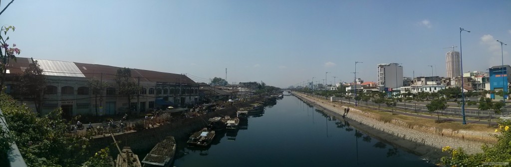 Saigon - panorama river