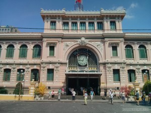 Saigon - post office outside