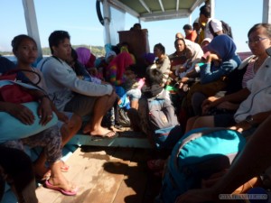 Senggigi - boat from Gili