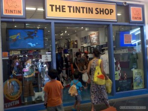 Singapore - tintin shop