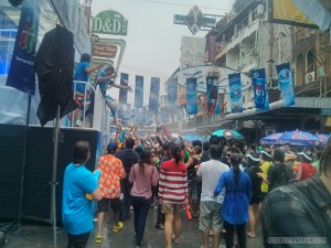 Songkran in Bangkok - Khao San Road stage 2