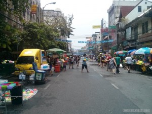 Songkran in Bangkok - Khao San approach 2