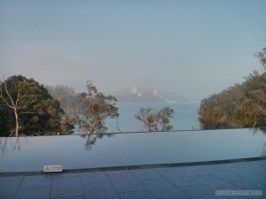 Sun Moon Lake - Xiangshan visitor center view