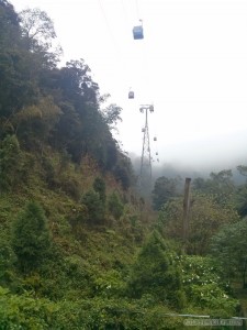 Sun Moon Lake - cable car