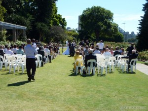 Sydney - Sydney Botanical Garden wedding March 30 2013