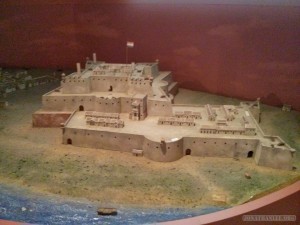 Tainan - Anping fort model