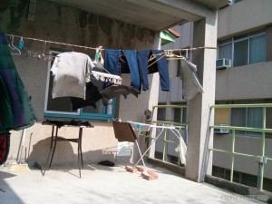 Tainan - laundry on the roof