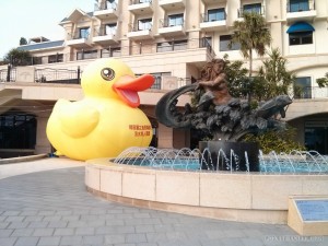 Taipei - Tamsui mini rubber duck