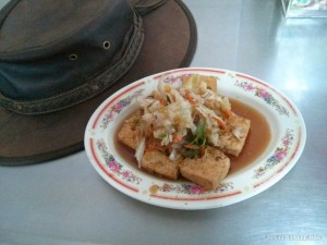 Taitung - famous stinky tofu