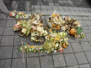 Ubud - Balinese offerings