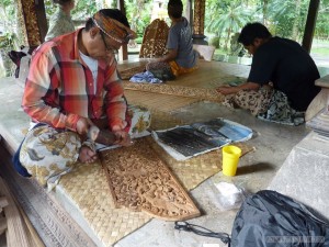 Ubud - Balinese wood carving