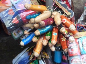 Ubud - market penis wares